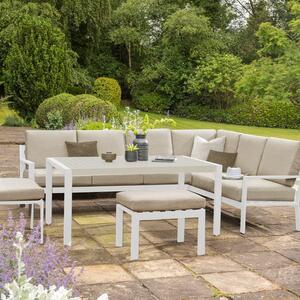 Titchwell White Corner Lounge Set