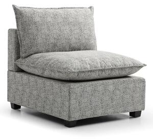 Moda Boucle Modular Armless Chair