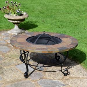 Bayfield Coffee Table Firepit 89cm