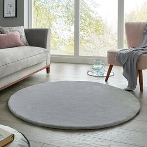 Faux Fur Supersoft Lush Round Rug