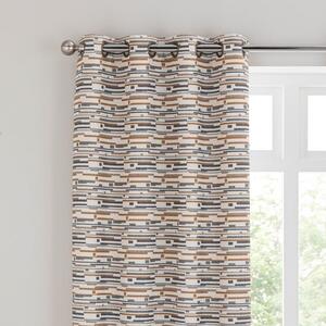 Matrix Boucle Eyelet Curtains