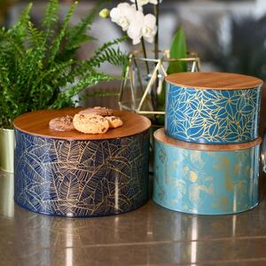 Botanicals Set of 3 Nesting Tins