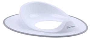 Dreambaby Toilet Topper with Grey Trim - White