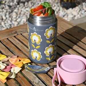 Boho 500ml Insulated Food Flask, Stainless Steel