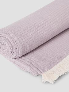 Elderberry Cotton Textured Throw | Default | Piglet in Bed