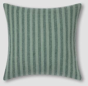 Pine Green Pembroke Stripe Wool Cushion Cover | 50 x 50cm | Piglet in Bed
