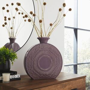 Zen Round Stoneware Vase