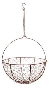 Netted Wire Hanging Basket