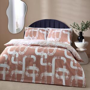 HÖEM Tuba Cotton Rich Duvet Cover & Pillowcase Set, Plaster