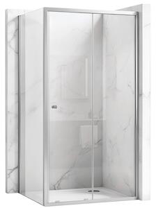Shower enclosure Rea Primo Slide 100x100 Chrome