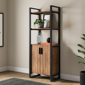 Freddie Bookcase, Oak Effect