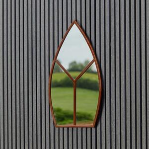 Leaf Indoor Outdoor Wall Mirror