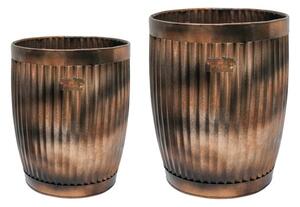 Set of 2 Hampton Bowl Plant Pots