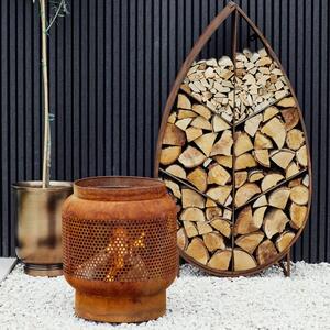 Tall Buttermere Basket Outdoor Fire Pit