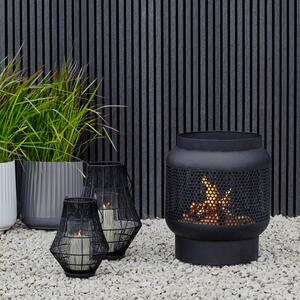 Tall Buttermere Basket Outdoor Fire Pit