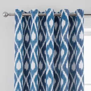 Ayla Ikat Blackout Eyelet Curtains