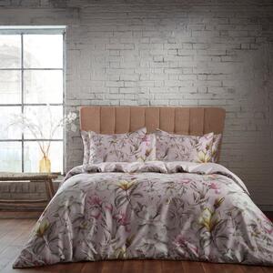 EW by Edinburgh Weavers Lavish Floral 100% Cotton Sateen Duvet Cover & Pillowcase Set