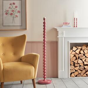Endon 111283 Higgledy Floor Lamp Base In Gloss Pink Clay Paint