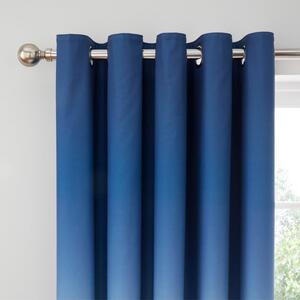 Ombre Blackout Eyelet Curtains