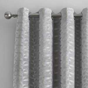 Curtina Kendal Jacquard Eyelet Curtains