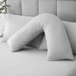 Hotel 230 Thread Count Cotton Sateen V-Shape Pillowcase