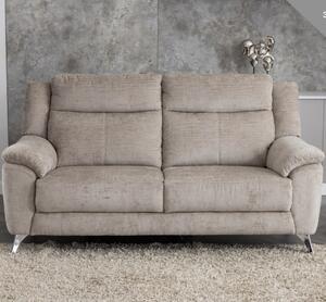 Mankato Fabric 3 Seater Sofa - Fossil
