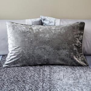 Crushed Velour Piped Pillowcase