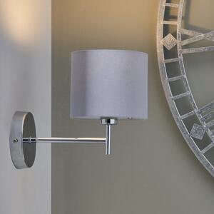 Plaza Metal Straight Arm Wall Light