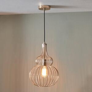 Dania Metal Shaped Wire Pendant Light