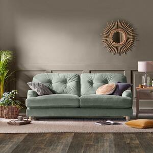 Martha Vintage Velvet 3 Seater Sofa