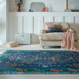 Sabrina Floral Washable Rug