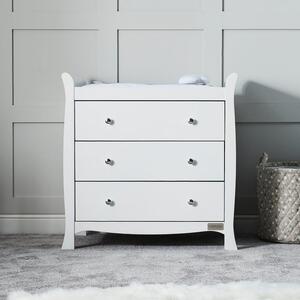 Ickle Bubba Snowdon 3 Drawer Chest & Changing Unit