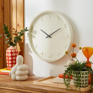 Disney Mickey Mouse Cream Indoor Outdoor Wall Clock