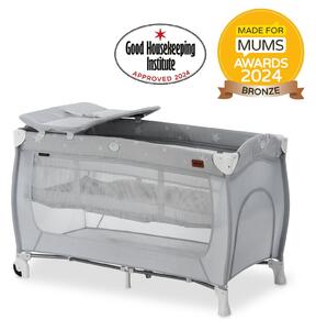 Hauck Sleep n Play Center Bassinet Travel Cot / Playpen - Stars