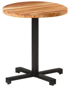 Bistro Table Round Ø70x75 cm Solid Acacia Wood