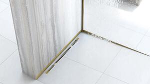 Front shower tray strip 120cm Gold