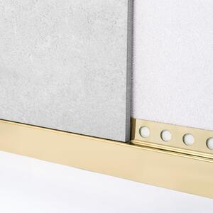 Front shower tray strip 120cm Gold