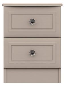 Portia 2 Drawer Bedside Table