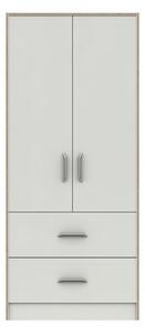 Florine Double 2 Drawer Wardrobe