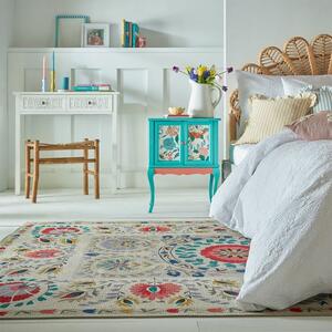 Hani Floral Washable Rug