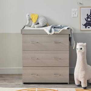 Babymore Caro 3 Drawer Chest & Changing Unit