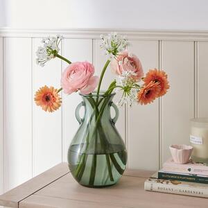 Lilypad Recycled Glass Urn Vase