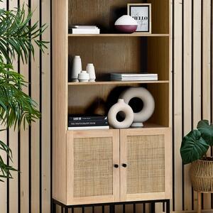 Hollis Tall Bookcase, Oak