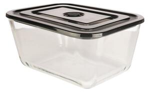 &Again Glass Rectangular Midnight Storage Container 2500ml