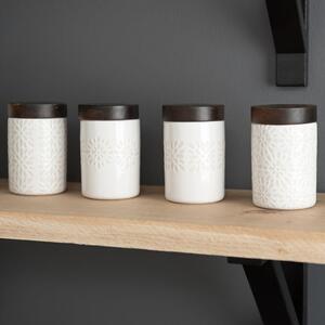 Artisan Street Set of 4 Mini Storage Jars 120ml