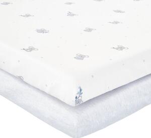 Pack of 2 Jersey Blue Koala Fitted Sheets