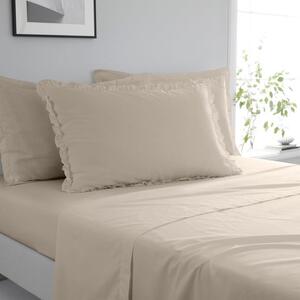 Pure Cotton Frilled Pillowcase