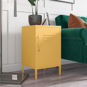 Drake 1 Door Metal Side Table