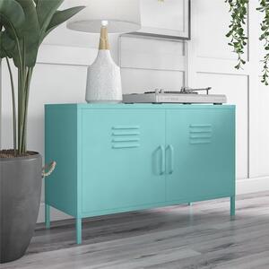 Drake 2 Door Metal Low Cabinet