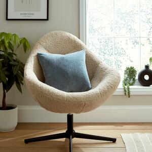 Fleece Cushion Pacific Blue